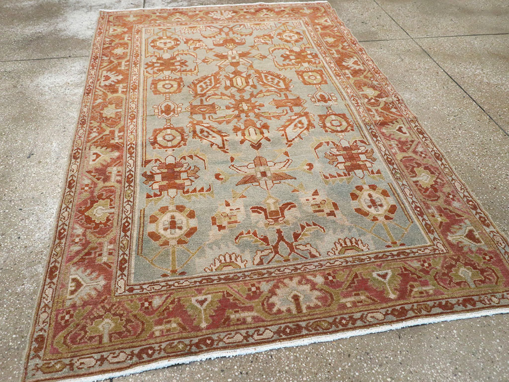 Vintage Persian Malayer Rug, No.26892 - Gsblank