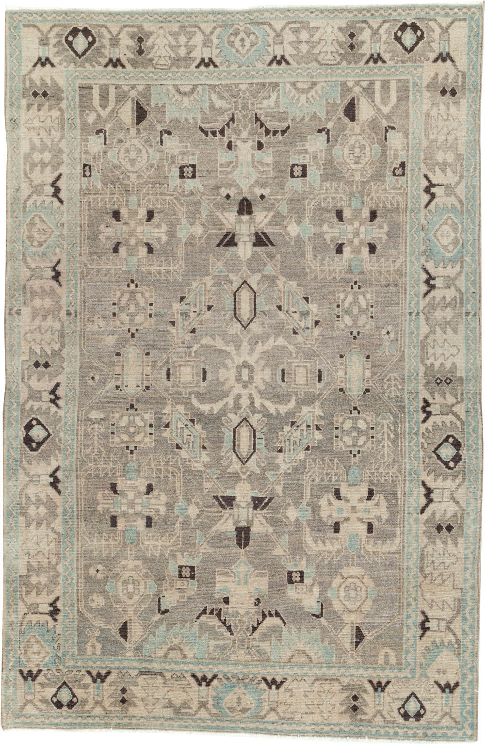 Vintage Persian Malayer Rug, No.26893 - Gsblank