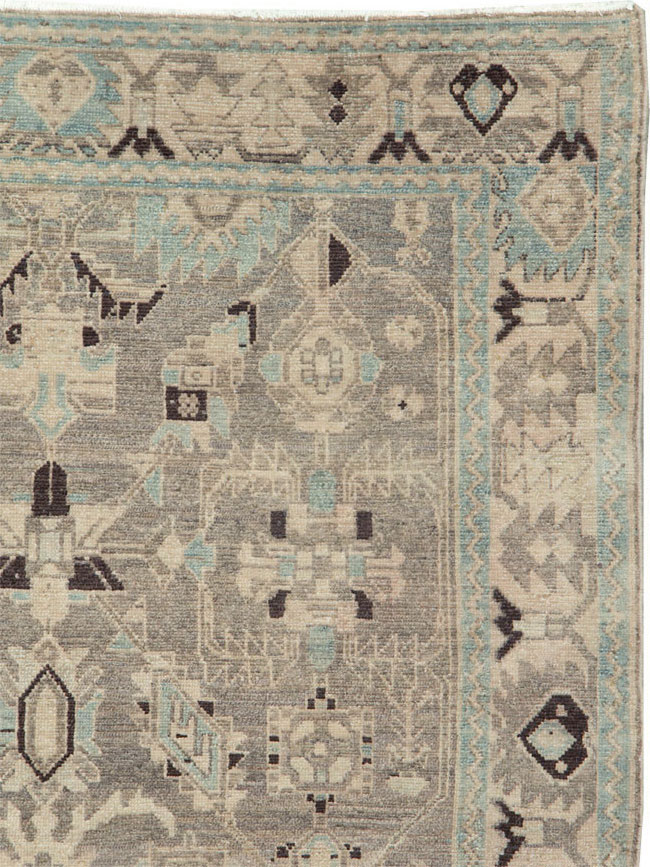 Vintage Persian Malayer Rug, No.26893 - Gsblank