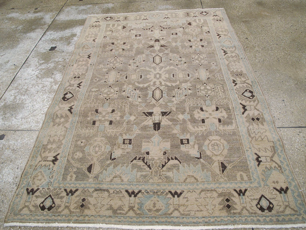 Vintage Persian Malayer Rug, No.26893 - Gsblank