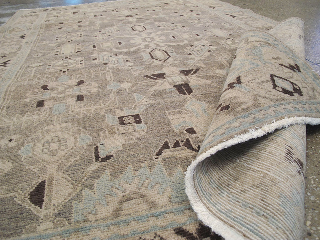 Vintage Persian Malayer Rug, No.26893 - Gsblank