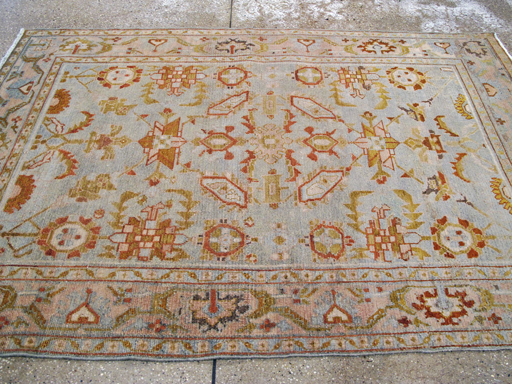 Vintage Persian Malayer Rug, No.26896 - Gsblank