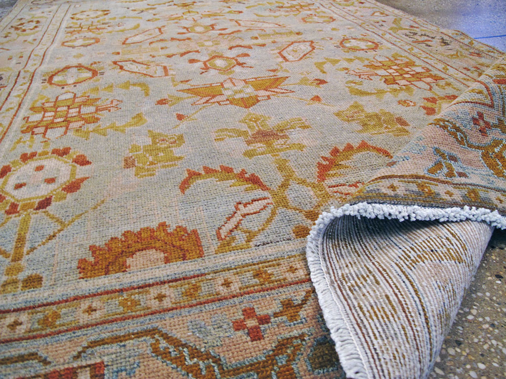 Vintage Persian Malayer Rug, No.26896 - Gsblank