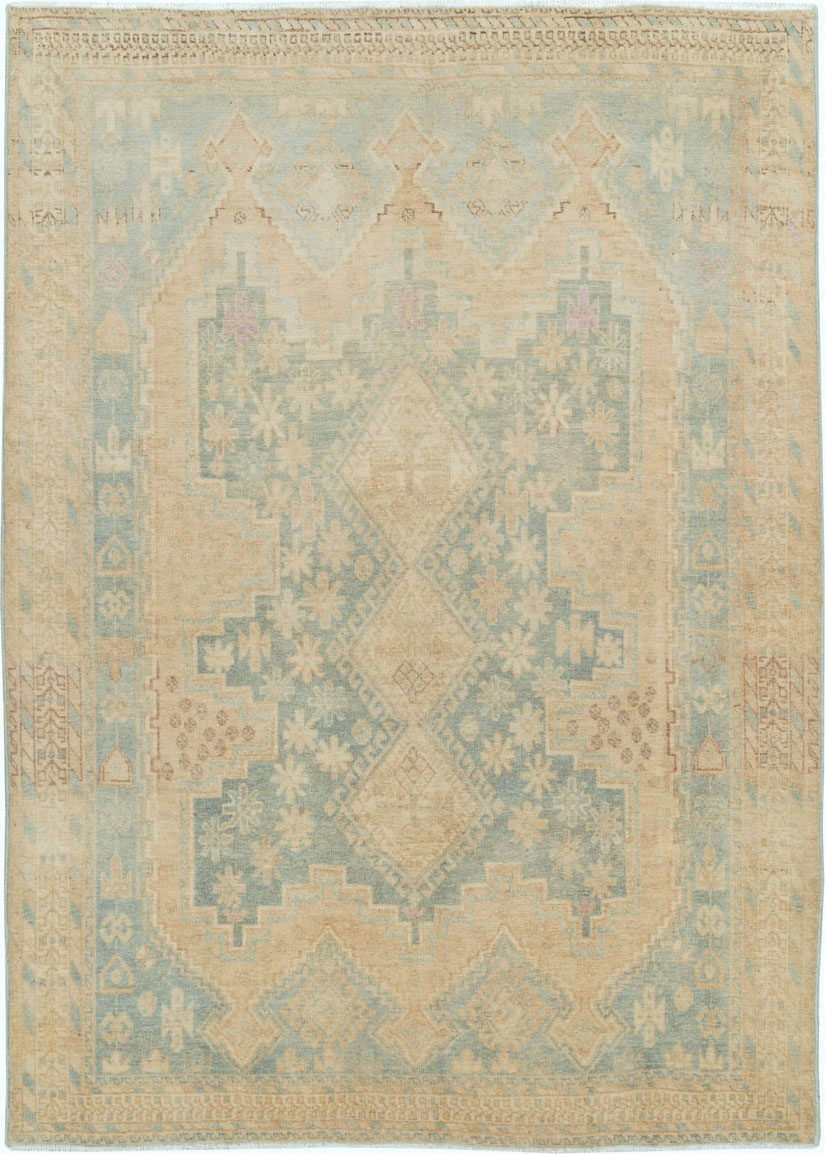Vintage Persian Afshar Rug, No.26898 - Gsblank