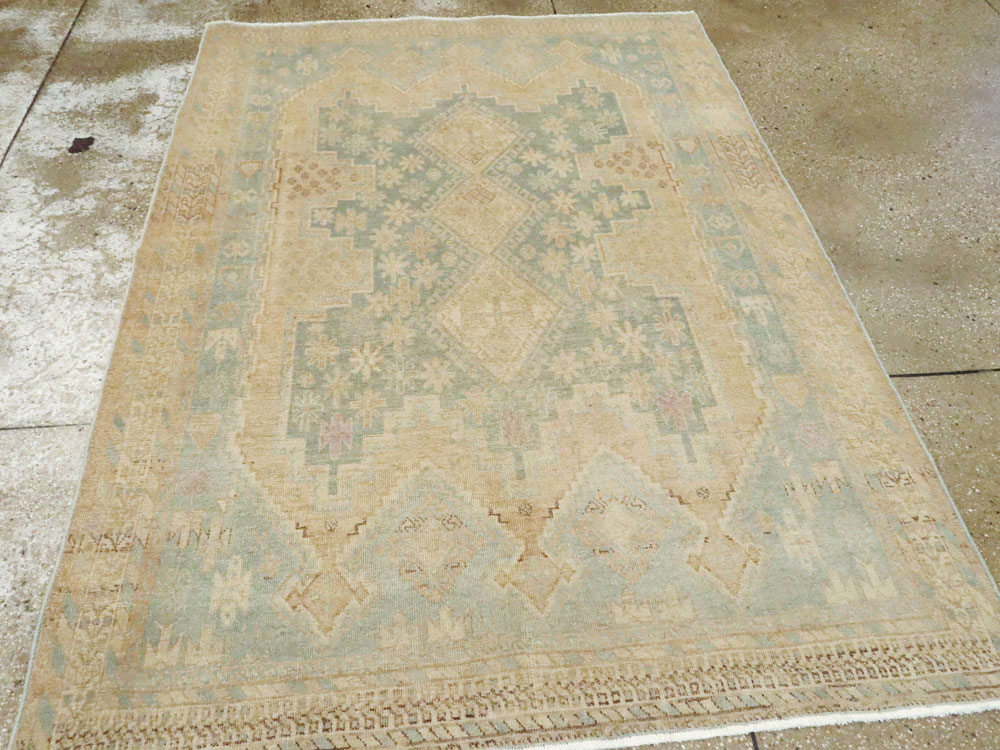 Vintage Persian Afshar Rug, No.26898 - Gsblank