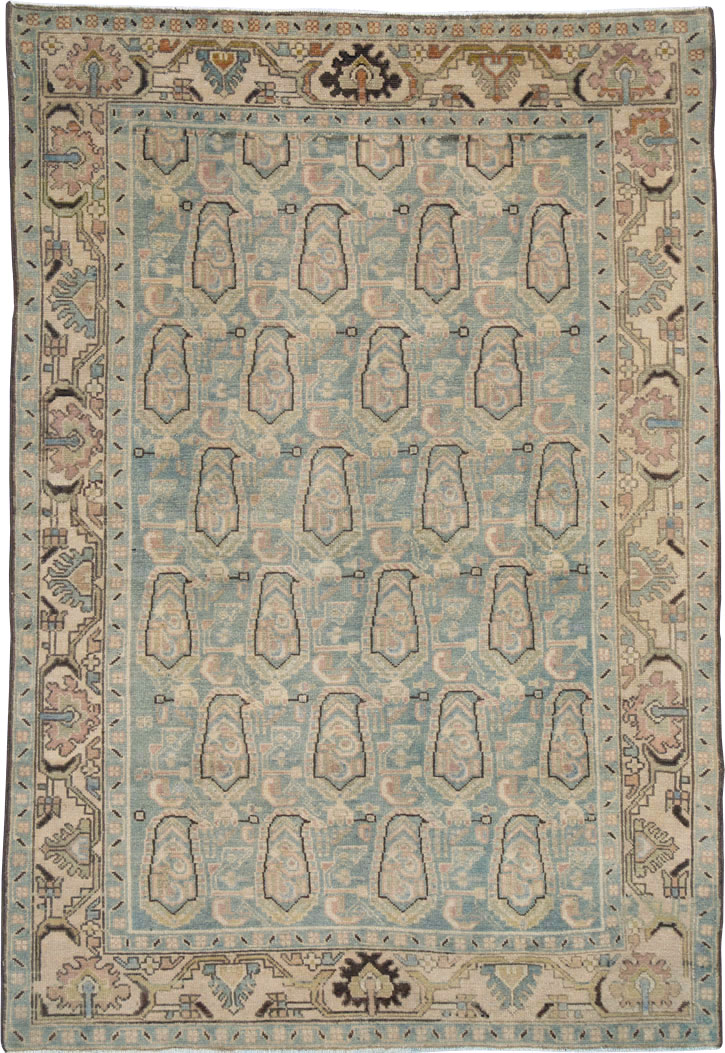 Vintage Persian Malayer Rug, No.26899 - Gsblank