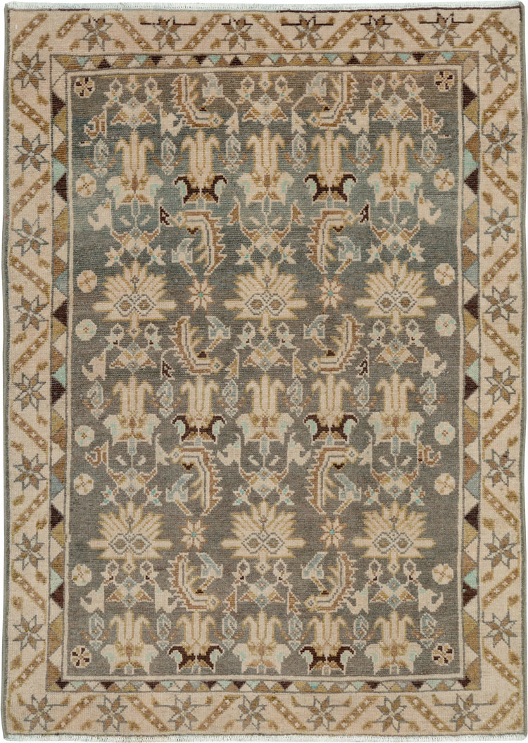 Vintage Persian Malayer Rug, No.26900 - Gsblank