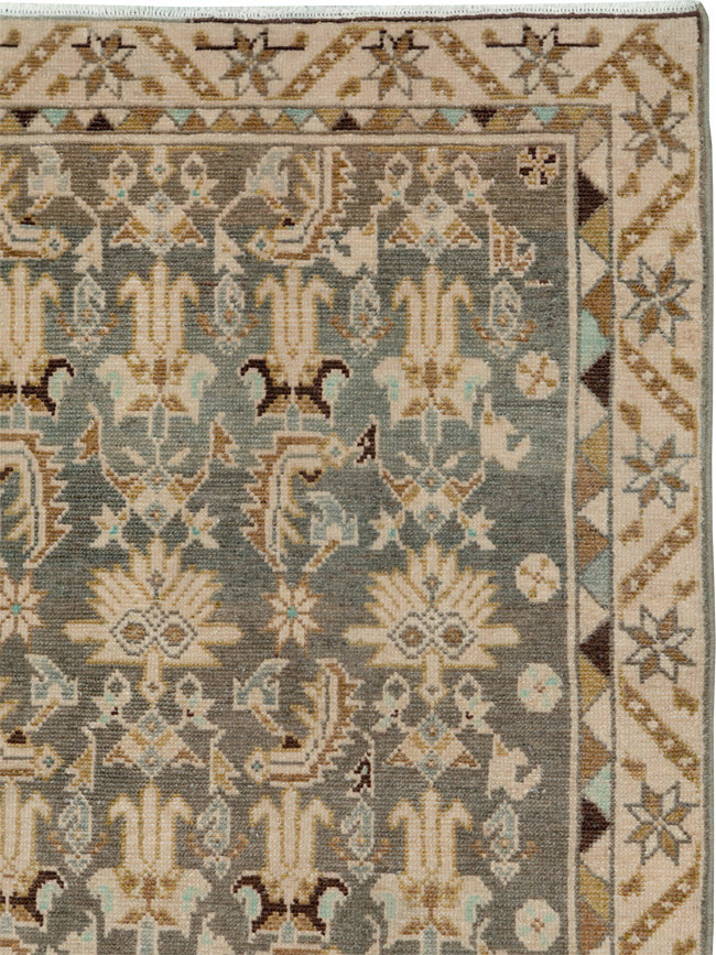 Vintage Persian Malayer Rug, No.26900 - Gsblank