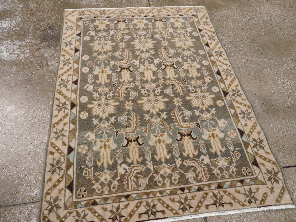 Vintage Persian Malayer Rug, No.26900 - Gsblank