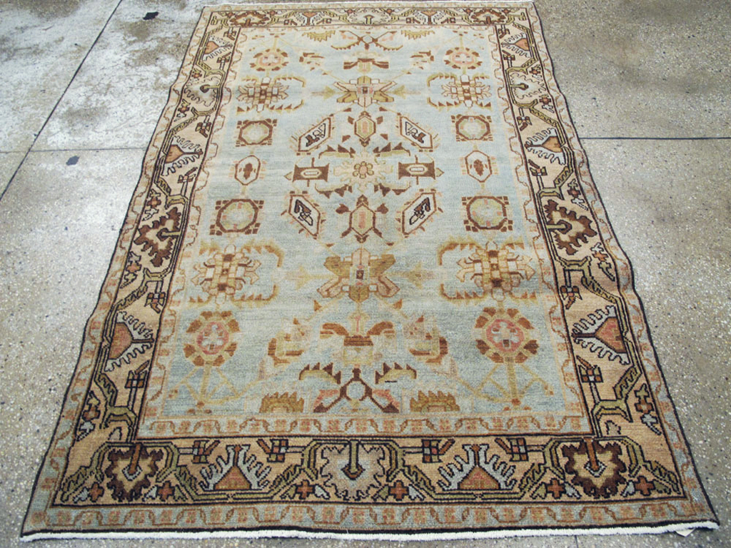 Vintage Persian Malayer Rug, No.26903 - Gsblank