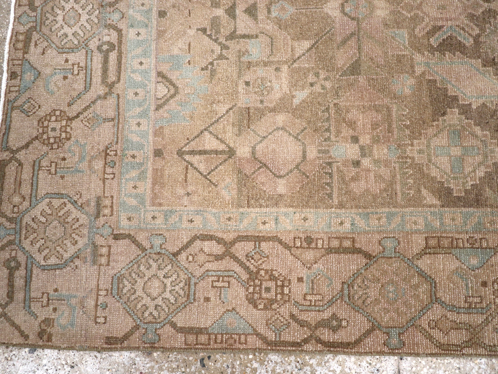 Vintage Persian Malayer Accent Rug, No.26905 - Gsblank