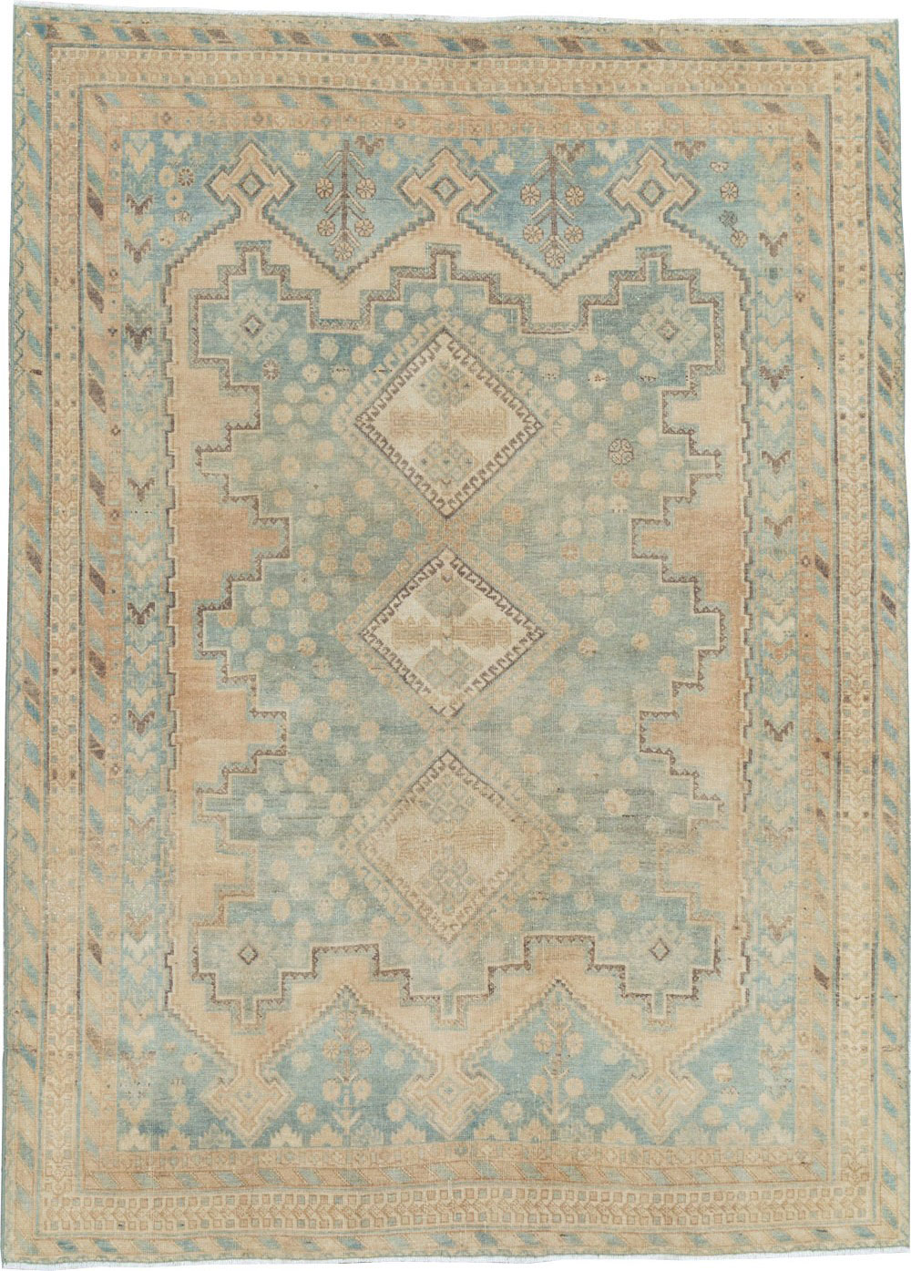 Vintage Persian Afshar Rug, No.26908 - Gsblank