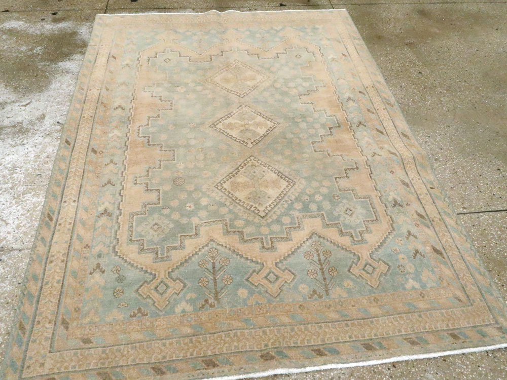 Vintage Persian Afshar Rug, No.26908 - Gsblank