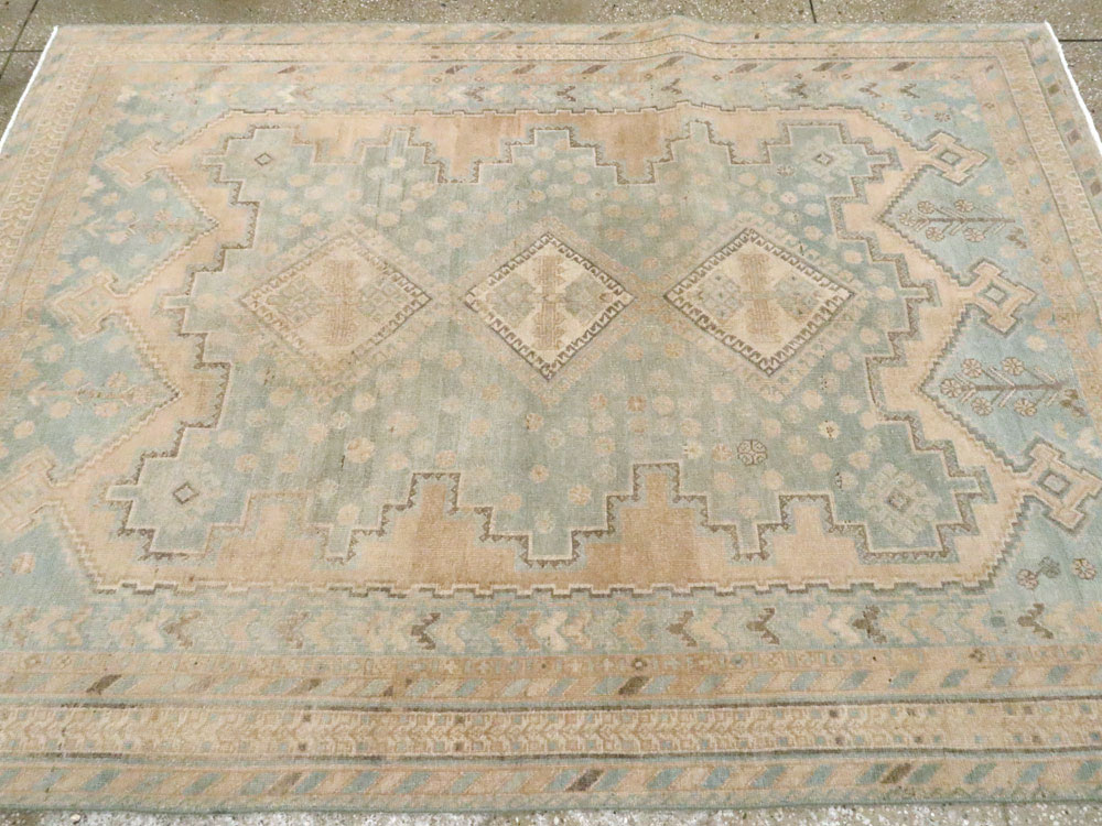 Vintage Persian Afshar Rug, No.26908 - Gsblank