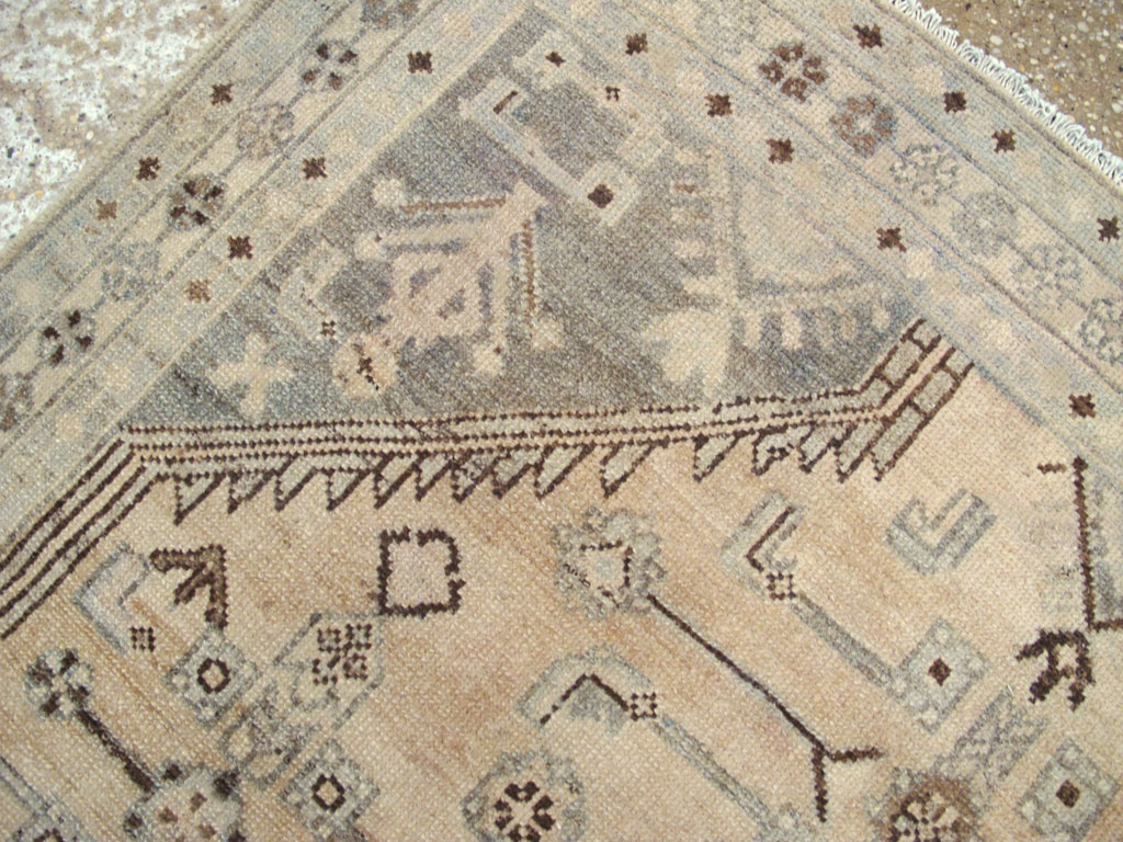 Vintage Persian Malayer Accent Rug, No.26910 - Gsblank