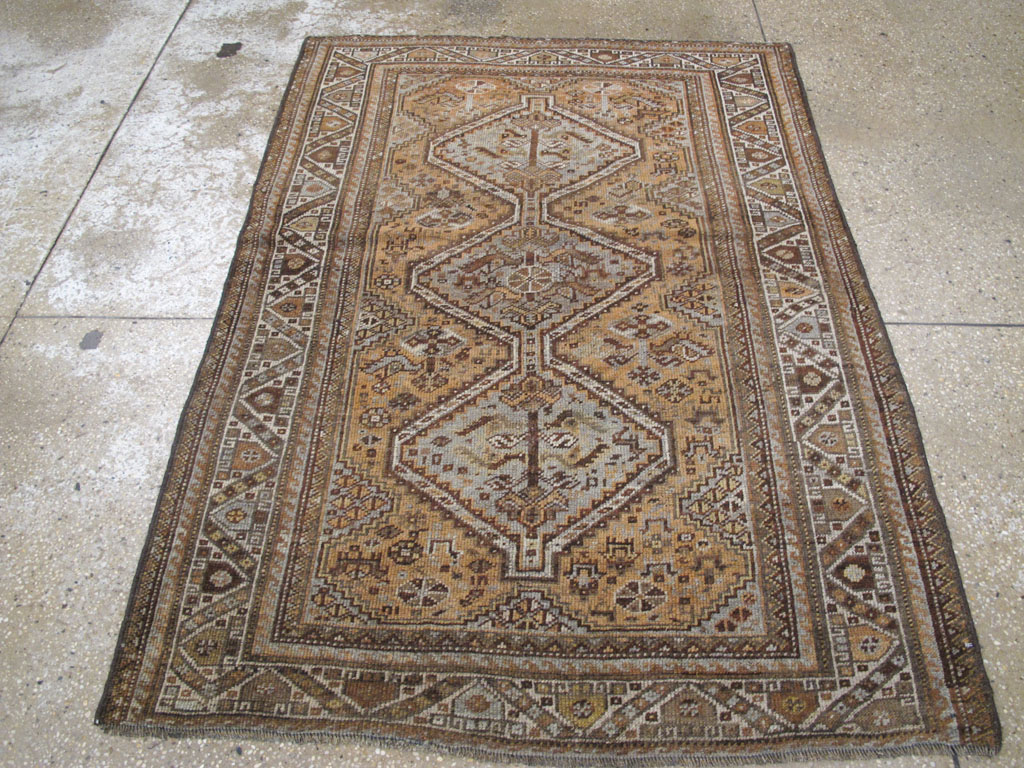 Vintage Persian Afshar Rug, No.26915 - Gsblank