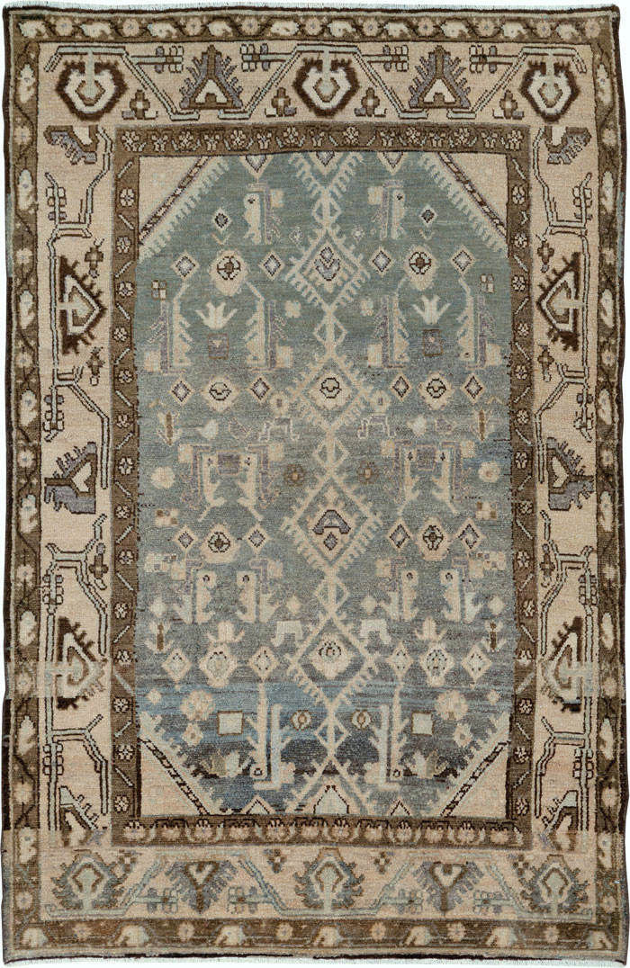 Vintage Persian Malayer Rug, No.26917 - Gsblank