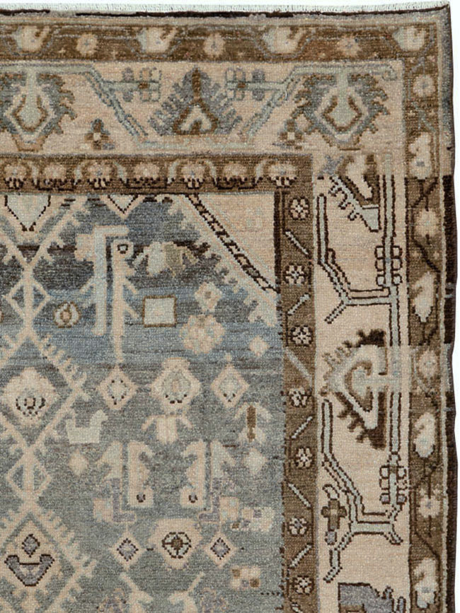 Vintage Persian Malayer Rug, No.26917 - Gsblank