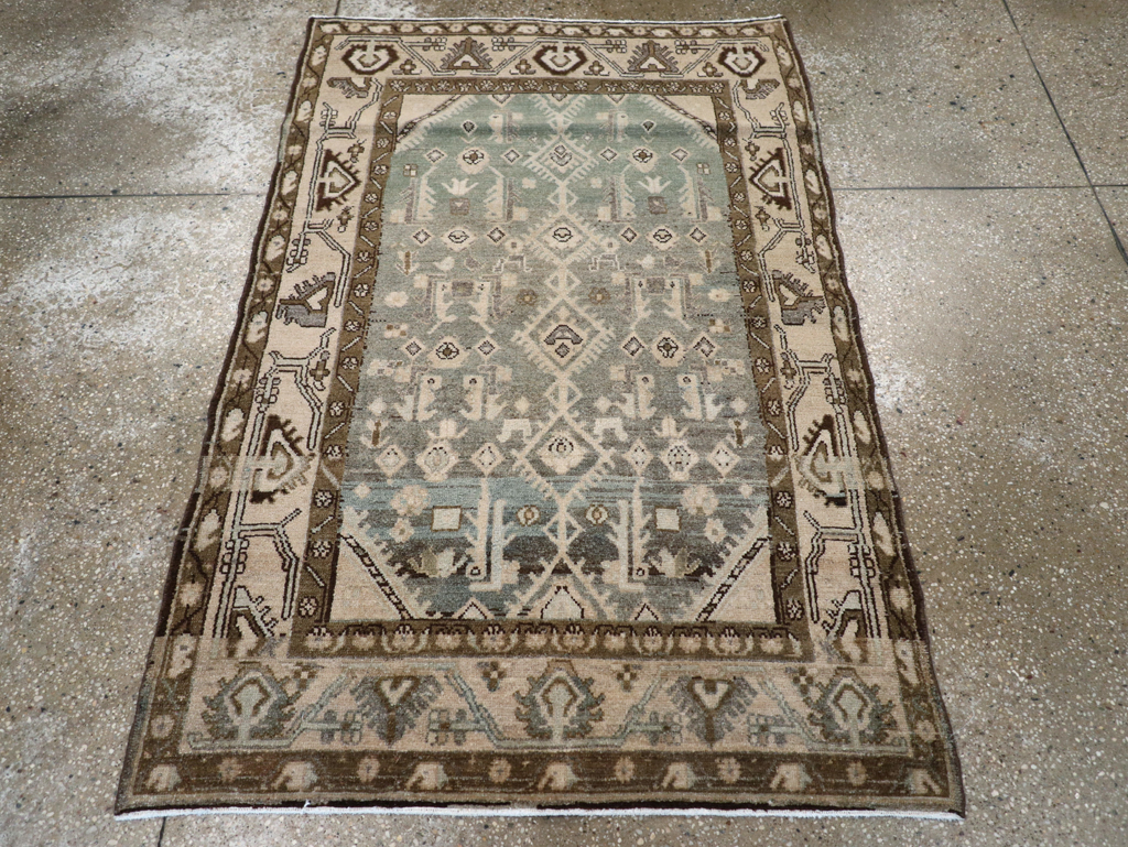 Vintage Persian Malayer Rug, No.26917 - Gsblank