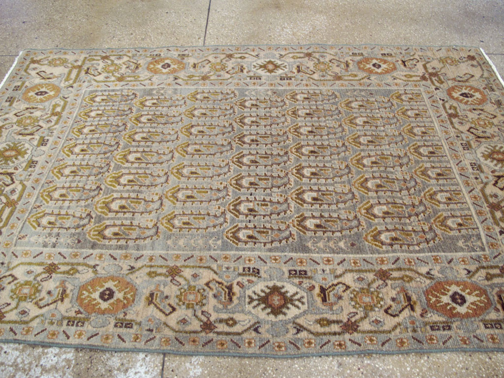 Vintage Persian Malayer Rug, No.26919 - Gsblank