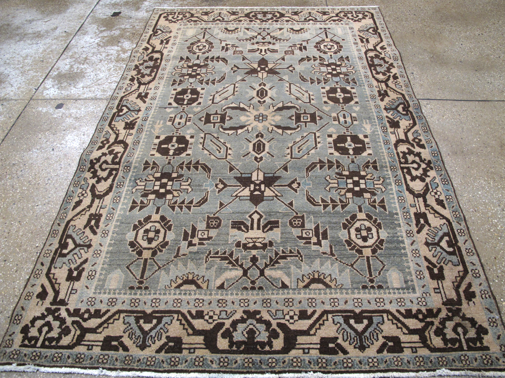 Vintage Persian Malayer Rug, No.26922 - Gsblank