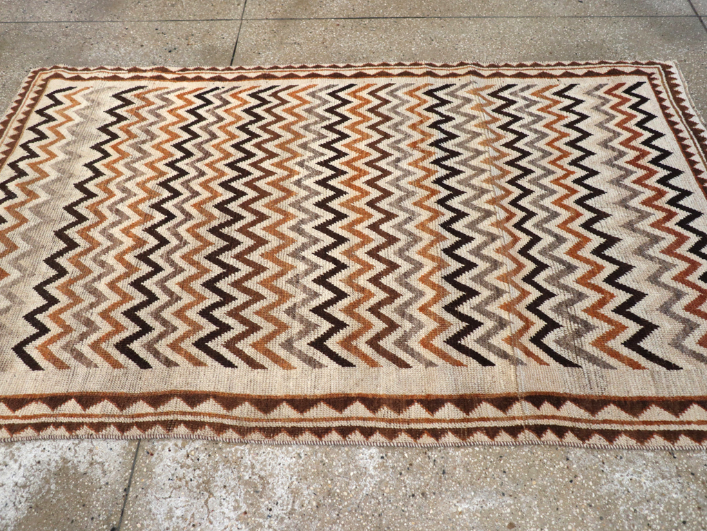 Vintage Persian Gabbeh Rug, No.26926 - Gsblank