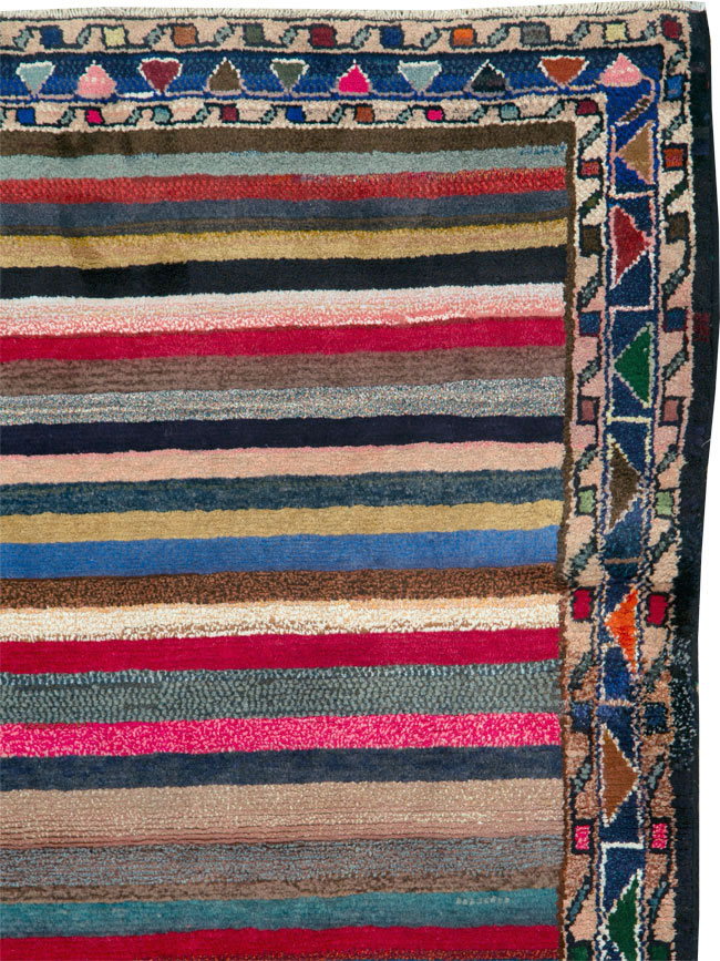 Vintage Persian Hamadan Rug, No.26927 - Gsblank