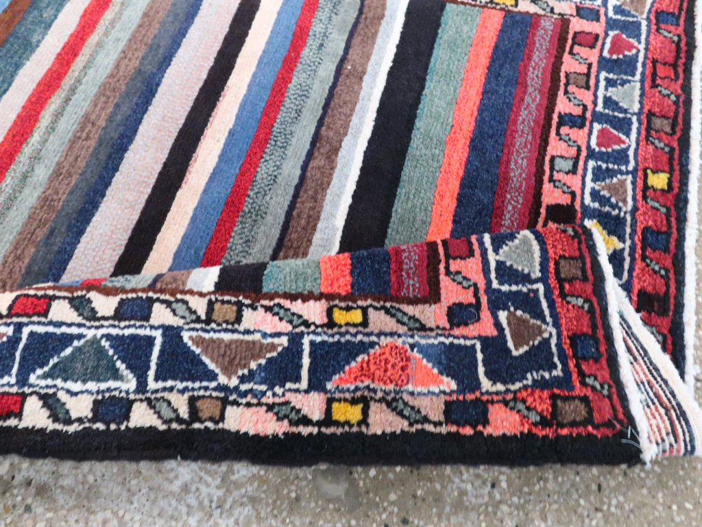 Vintage Persian Hamadan Rug, No.26927 - Gsblank