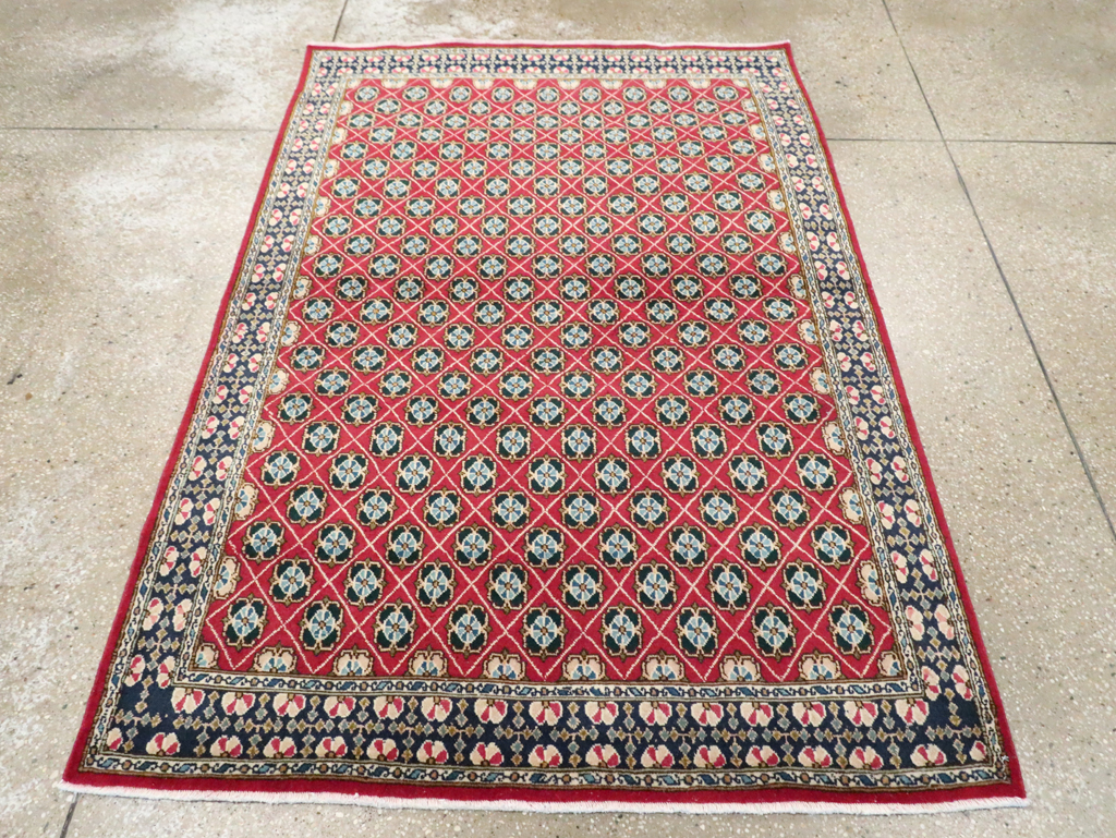 Vintage Persian Kashan Rug, No.26928 - Gsblank