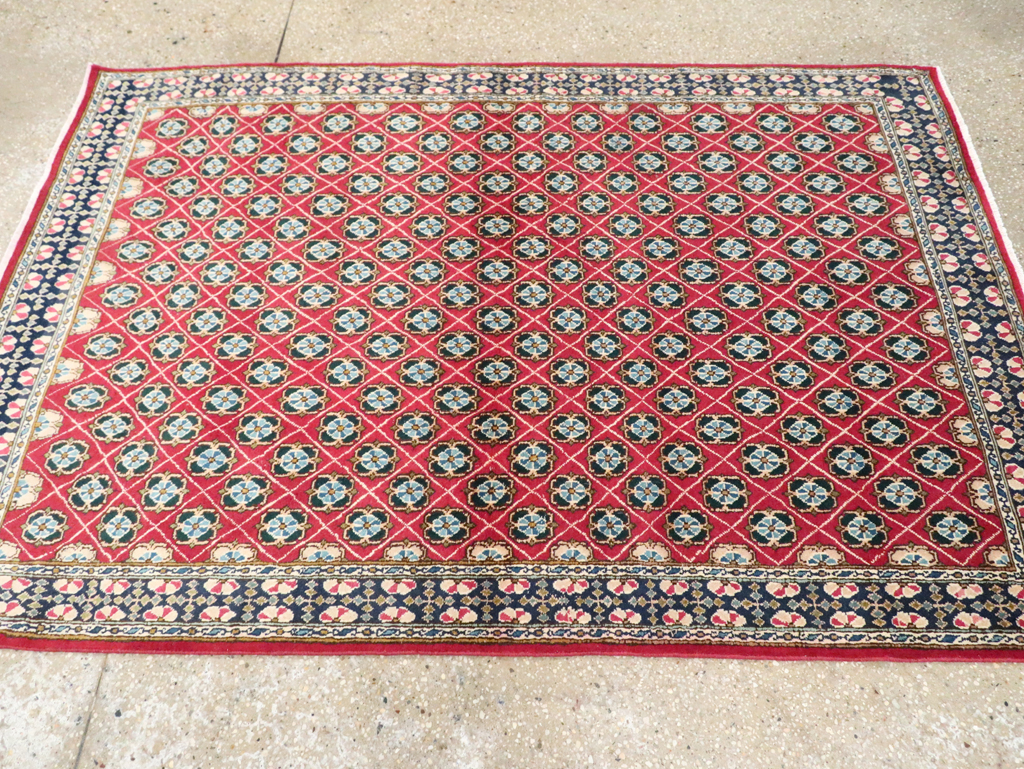 Vintage Persian Kashan Rug, No.26928 - Gsblank