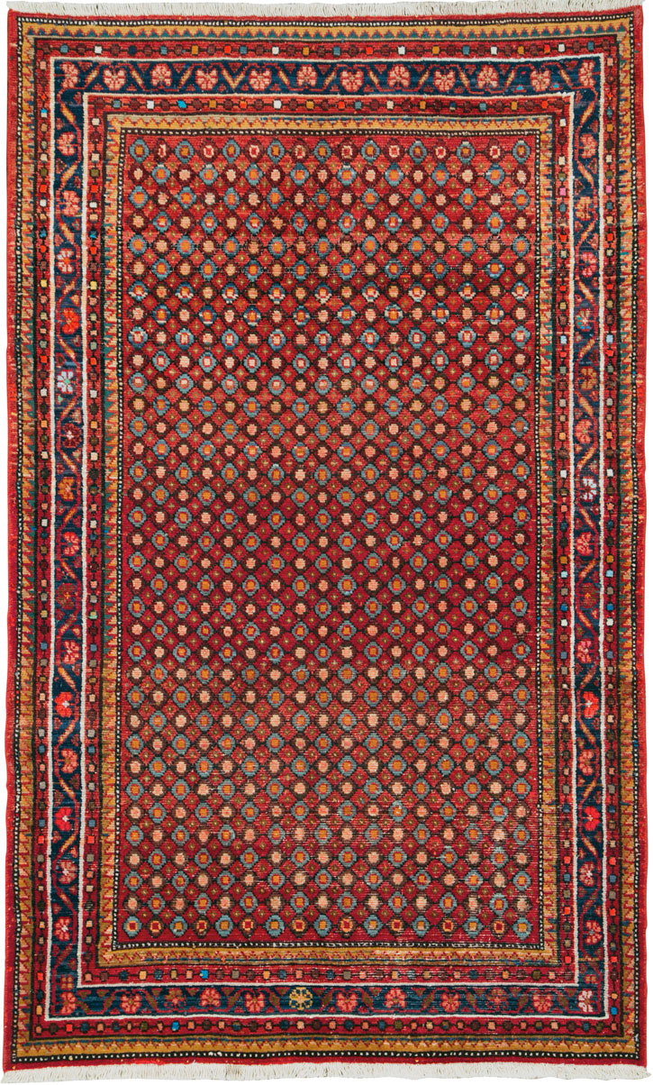 Vintage Persian Hamadan Rug, No.26929 - Gsblank