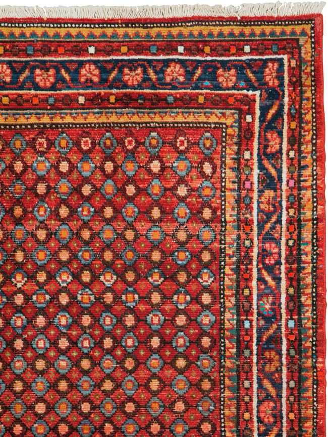 Vintage Persian Hamadan Rug, No.26929 - Gsblank