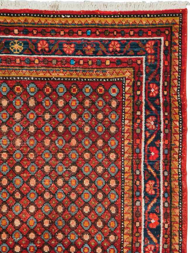Vintage Persian Hamadan Rug, No.26929 - Gsblank