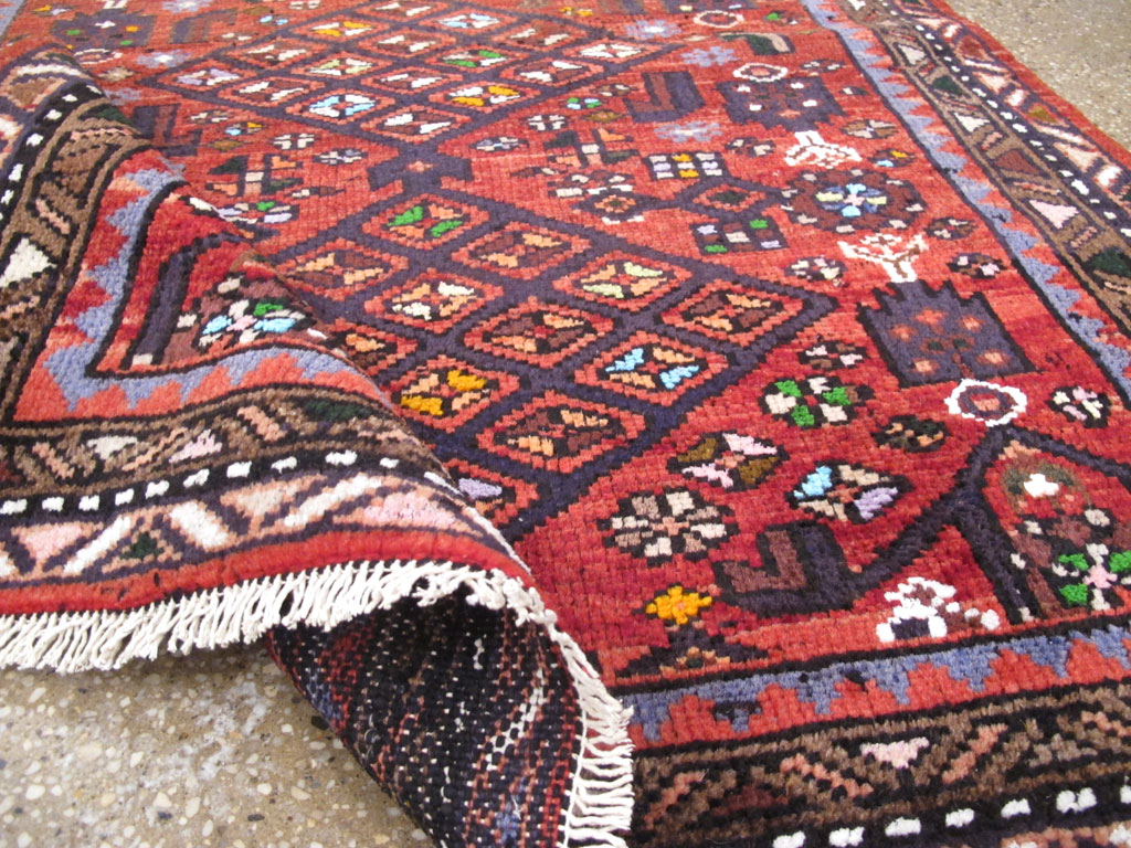 Vintage Persian Hamadan Rug, No.26932 - Gsblank