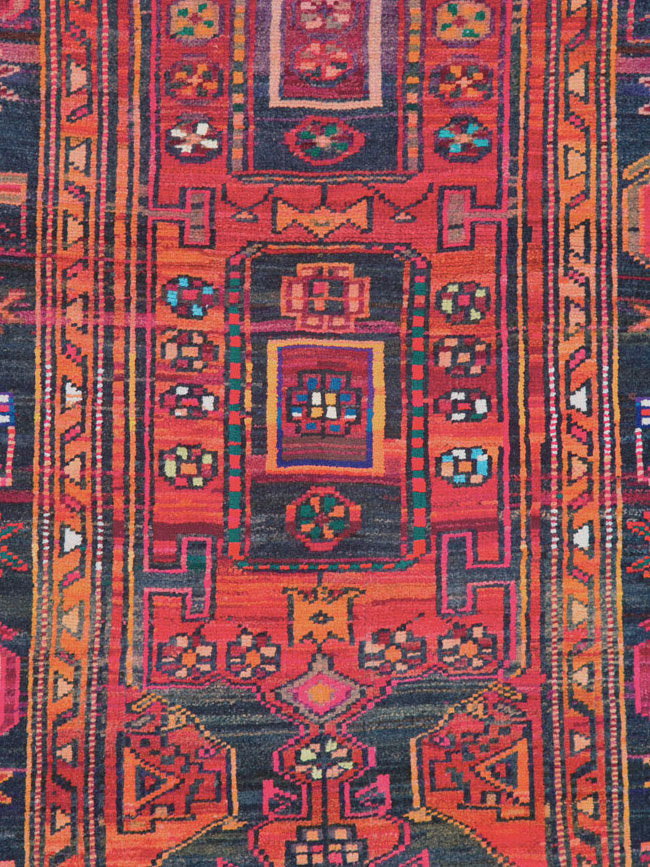 Vintage Persian Hamadan Rug, No.26933 - Gsblank