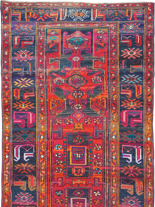 Vintage Persian Hamadan Rug, No.26933 - Gsblank