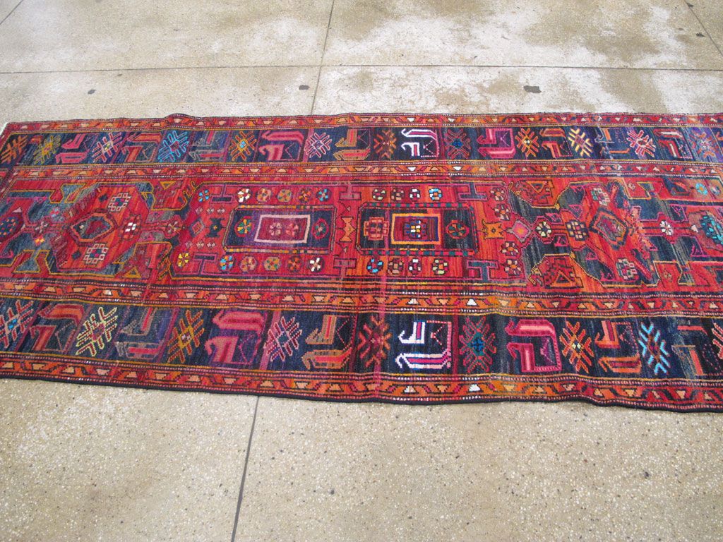 Vintage Persian Hamadan Rug, No.26933 - Gsblank