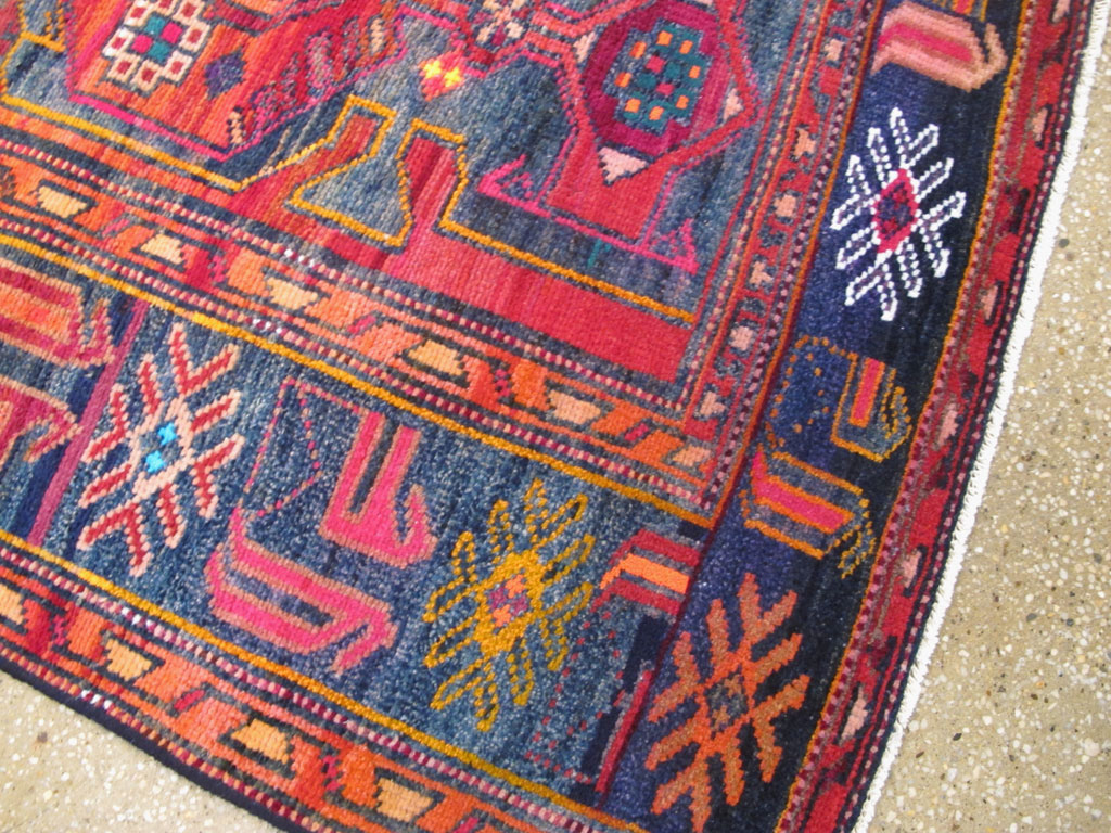 Vintage Persian Hamadan Rug, No.26933 - Gsblank