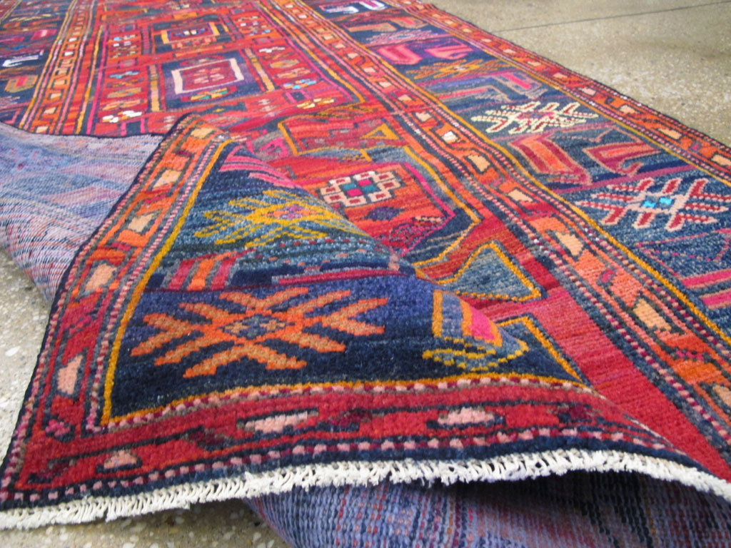 Vintage Persian Hamadan Rug, No.26933 - Gsblank