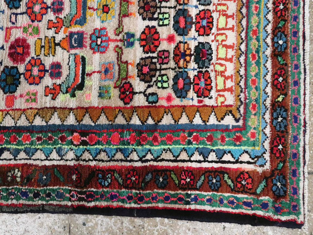 Vintage Persian Hamadan Rug, No.26935 - Gsblank