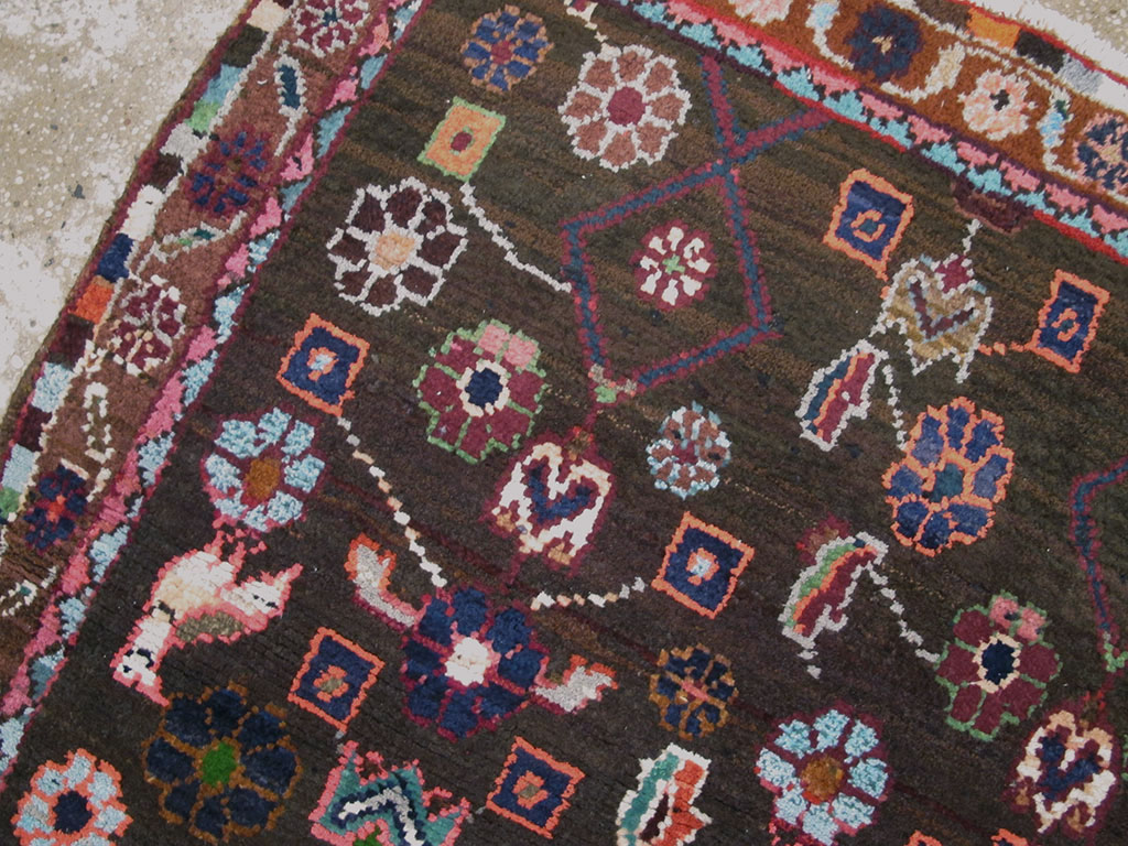 Vintage Persian Hamadan Rug, No.26936 - Gsblank