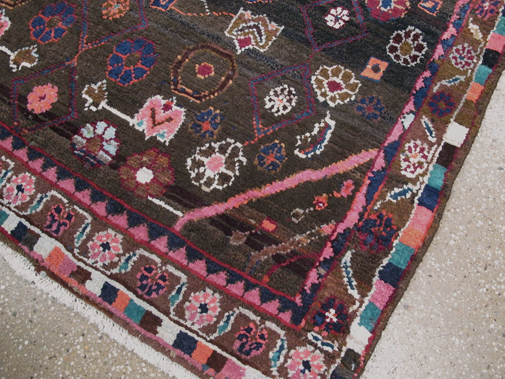 Vintage Persian Hamadan Rug, No.26936 - Gsblank