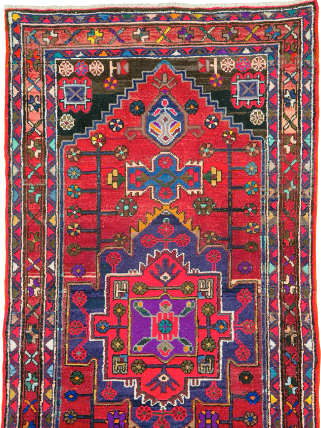 Vintage Persian Hamadan Rug, No.26941 - Gsblank