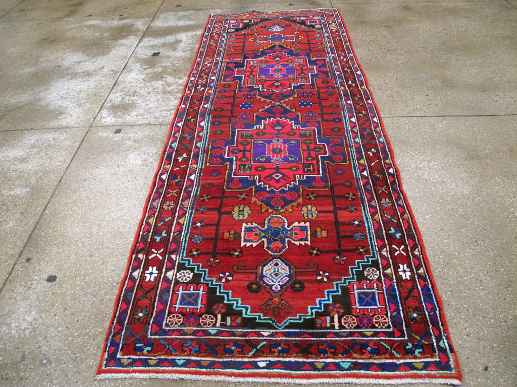 Vintage Persian Hamadan Rug, No.26941 - Gsblank