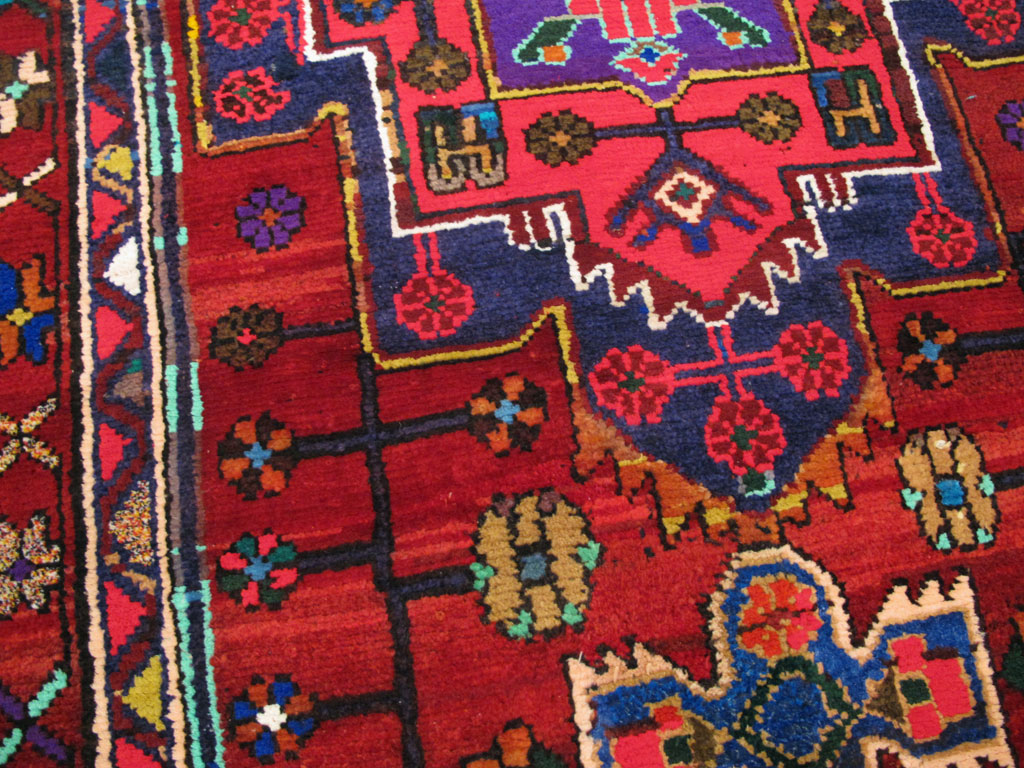 Vintage Persian Hamadan Rug, No.26941 - Gsblank