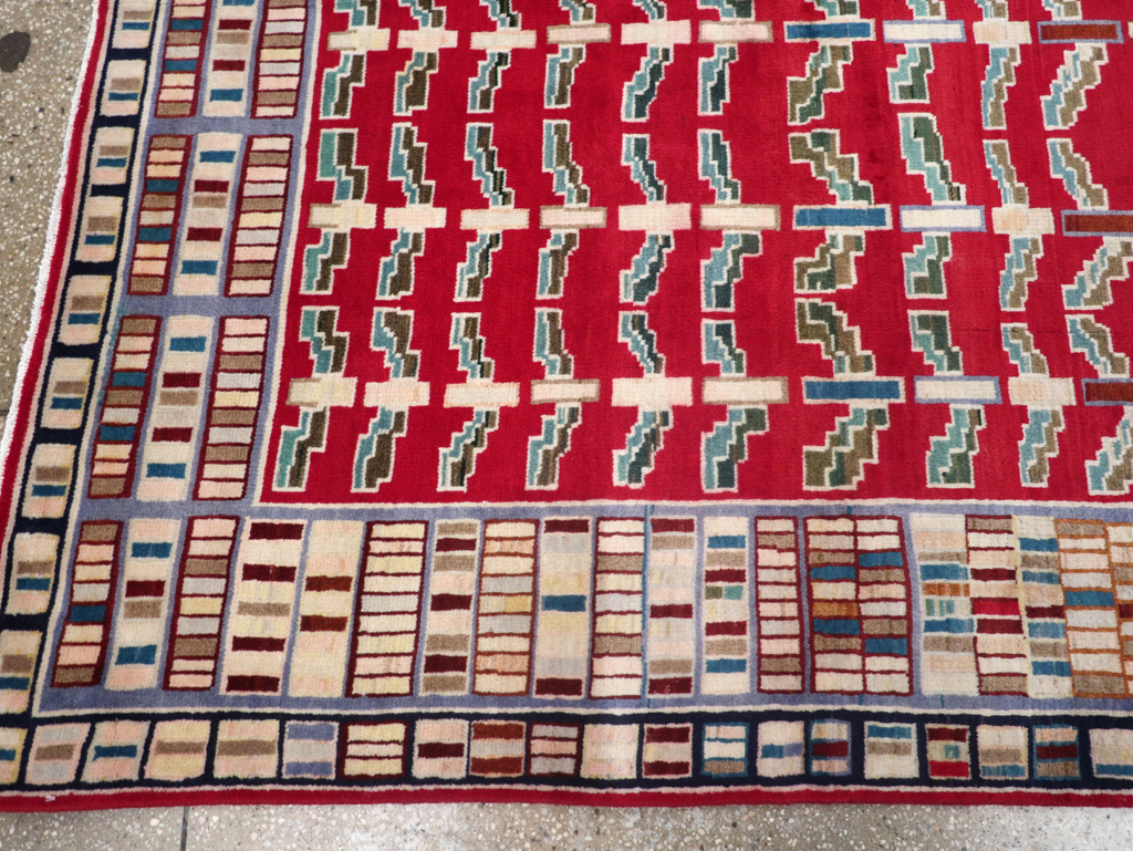 Vintage Persian Kashan Carpet, No.26942 - Gsblank