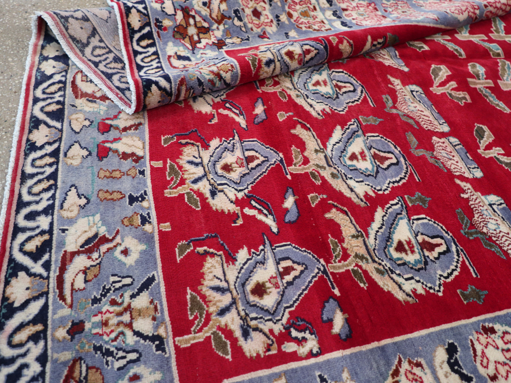 Vintage Persian Kashan Carpet, No.26942 - Gsblank