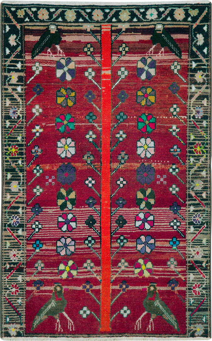 Vintage Persian Mahal Rug, No.26943 - Gsblank