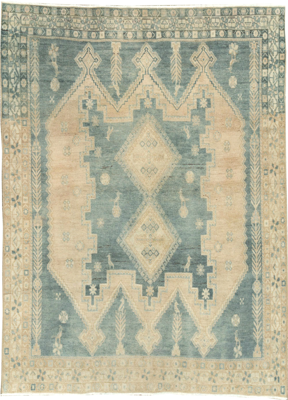 Vintage Persian Afshar Rug, No.26947 - Gsblank