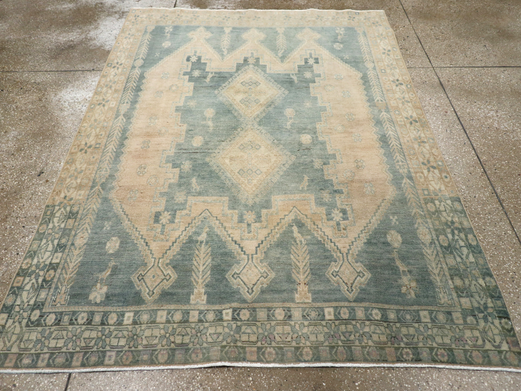 Vintage Persian Afshar Rug, No.26947 - Gsblank